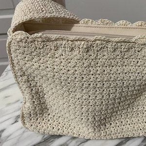 Crazy Horse by Liz Claiborne Crochet Woven Purse